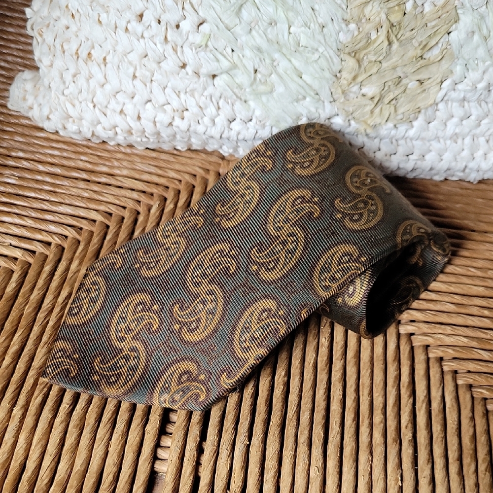 Robert Talbott, Clancy's Ltd, hand sewn silk neck tie